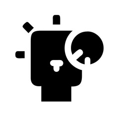 solution icon  flat vector icon