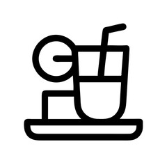 beverage icon  flat vector icon