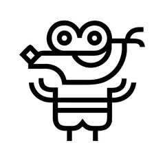 chinese new year  flat vector icon