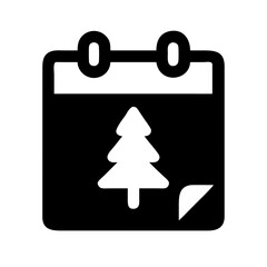 christmas day icon  flat vector icon