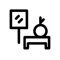 decor icon  flat vector icon