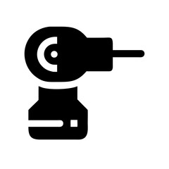 polisher icon  flat vector icon