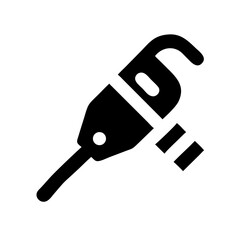 handheld vacuum cleaner icon  flat vector icon