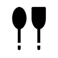 paddles icon  flat vector icon