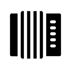 accordion icon  flat vector icon
