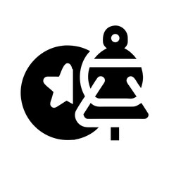 christmas icon  flat vector icon