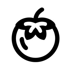 tomato icon  flat vector icon