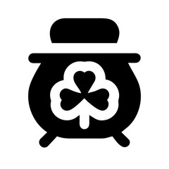 st patricks day icon  flat vector icon