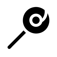 lollipop icon  flat vector icon