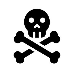 bones icon  flat vector icon