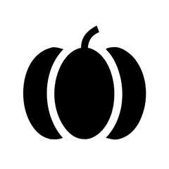 pumpkin icon  flat vector icon