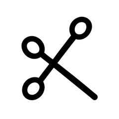 sticks icon  flat vector icon