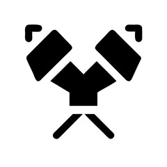 spotlights icon  flat vector icon