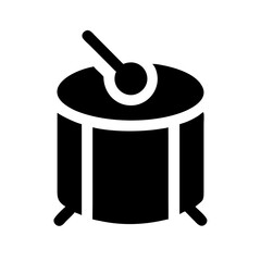 drum icon  flat vector icon