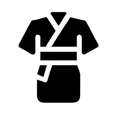 kimono icon  flat vector icon