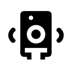 speaker icon  flat vector icon