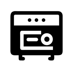 amplifier icon  flat vector icon