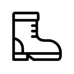 boots icon  flat vector icon