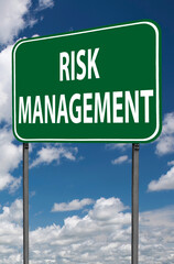 risk management sign