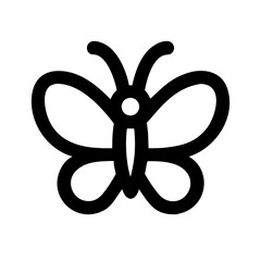 butterfly icon  flat vector icon