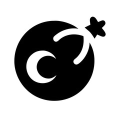 turkey icon flat vector icon