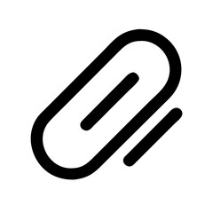 attachment icon  flat vector icon