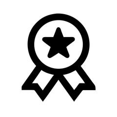 medal icon  flat vector icon