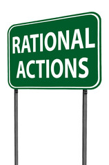 rational actions sign