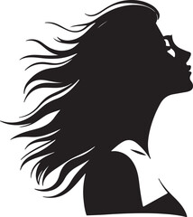 “Minimalist Silhouette of Woman with Leafy Hair Flow”“Elegant Female Silhouette with Hair Transforming into Leaves”




