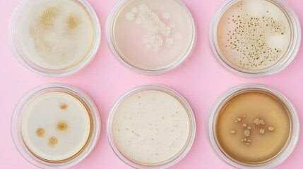 Microbial Cultures in Petri Dishes Science Experiment