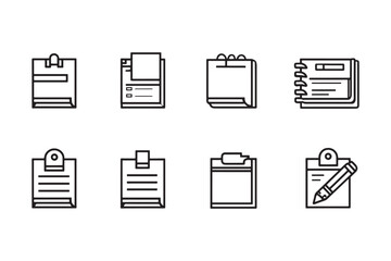 Sticky note icon ultra minimalist vector