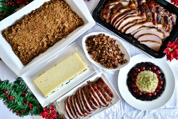 Festive Noche Buena Table Spread with Lechon, Ham, and Bibingka