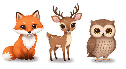 Fototapeta premium fox cartoon