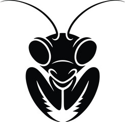 Bee Silhouette Set | Insect Vector Icons in Black Honey Bee Outline Clipart | Flying Bee Silhouettes