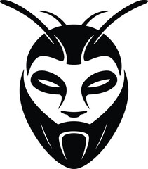 Bee Silhouette Set | Insect Vector Icons in Black Honey Bee Outline Clipart | Flying Bee Silhouettes