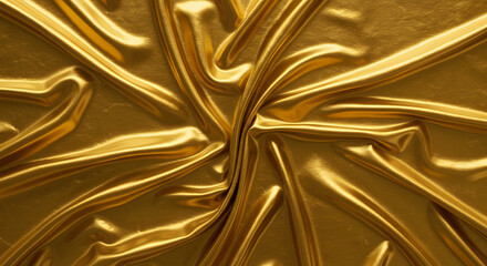 Gold Foil Wrinkles