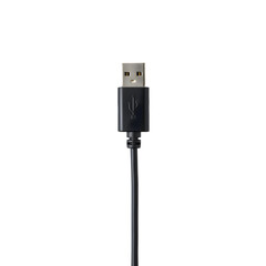 Usb cable connector black close up technology connection electronics data on transparent background