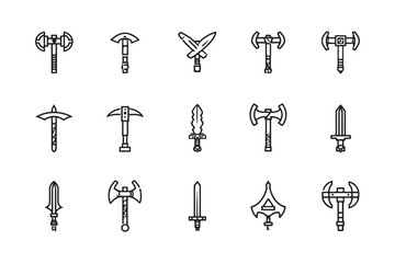 Obraz premium War hammer ultra minimalist line art