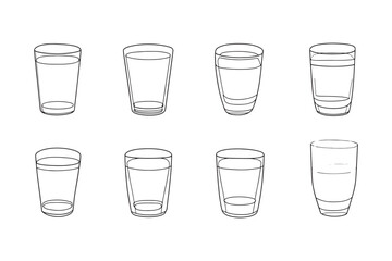 Simple Whole Milk Icon Minimalist Line