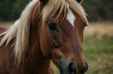 Obraz premium Arabian Horse Head