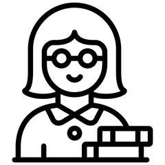 librarian icon