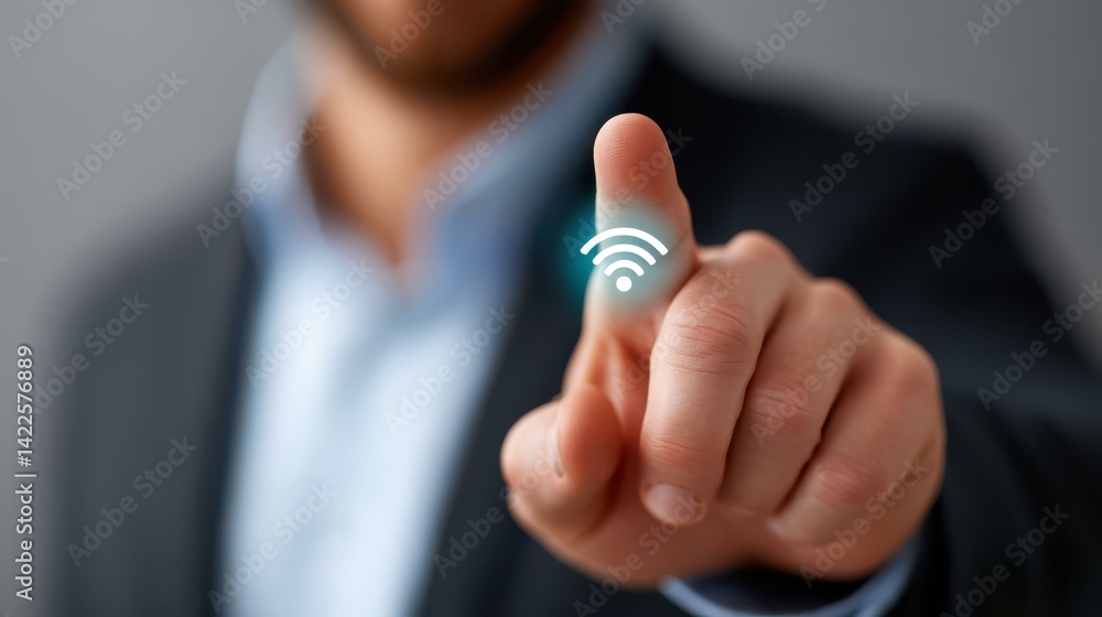 Poster explore the future of business with cuttingedge communication networks and seamless technology integ