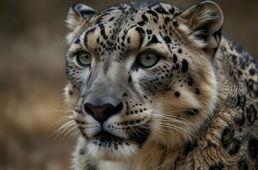 Fototapeta premium Stunning Snow Leopard