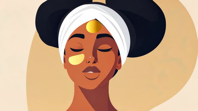 Explore how melanin affects postacne hyperpigmentation in a vibrant, modern flat illustration that blends textures and a playful style.