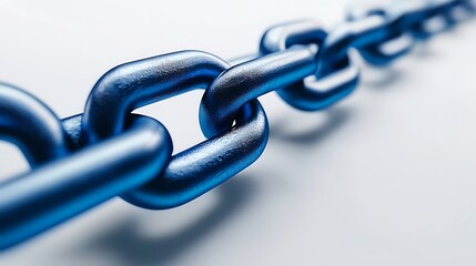 Close-up of a metallic chain