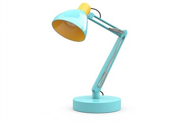 Modern Desk Lamp with Adjustable Arm and Bright Light for Home or Office Use