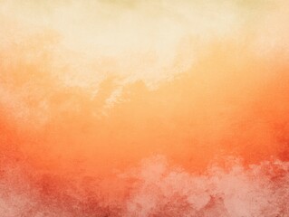 Fototapeta premium Abstract painting of vibrant warm colors blending smoothly, showcasing a gradient from light to dark with a textured, watercolor-like effect.