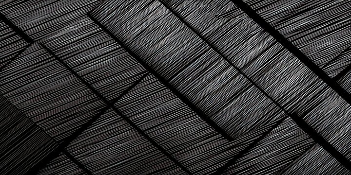 A mesmerizing display of textured surface with countless parallel lines forming a dynamic pattern that commands attention and evokes a sense of depth.