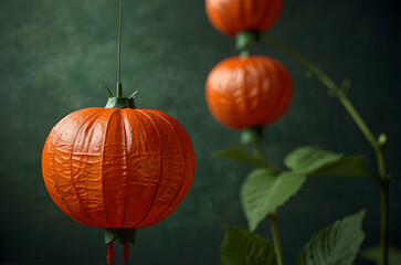 Vibrant Chinese Lantern Plant