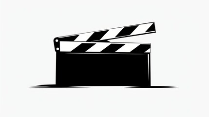 Logo of a clapperboard 